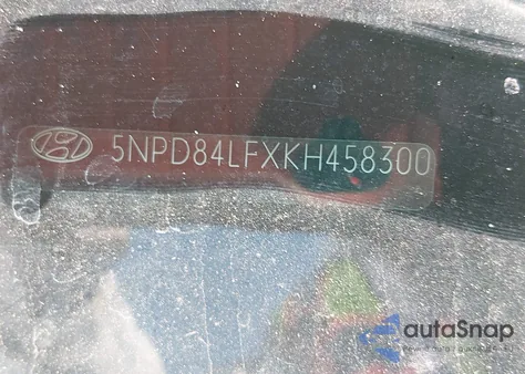 2019 Hyundai Elantra Sel z USA, uszkodzony, nr VIN 5NPD84LFXKH458300